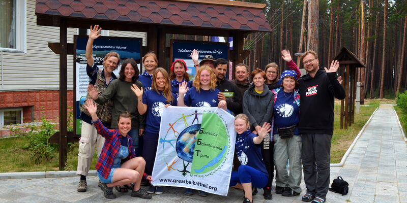 Foto vor der Auszeichnung in der Nationalpark-Verwaltung